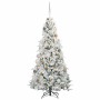 Árbol de Navidad artificial con ramas articuladas Verde 210 cm