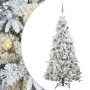 Árbol de Navidad artificial con ramas articuladas Verde 210 cm
