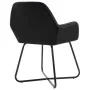 Sillas de comedor 2 unidades terciopelo negro de vidaXL, Sillas de comedor - Ref: Foro24-249805, Precio: 159,07 €, Descuento: %
