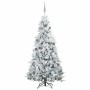 Árbol de Navidad artificial con ramas articuladas Verde 210 cm