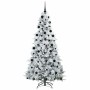 Árbol de Navidad artificial con ramas articuladas Verde 210 cm