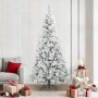 Árbol de Navidad artificial con ramas articuladas Verde 210 cm