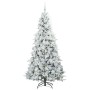 Árbol de Navidad artificial con ramas articuladas Verde 210 cm