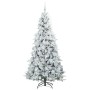 Árbol de Navidad artificial con ramas articuladas Verde 210 cm