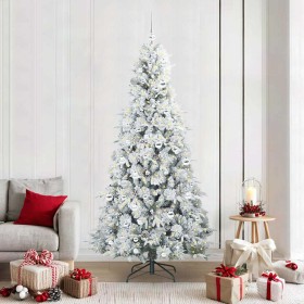 Árbol de Navidad artificial con ramas articuladas Verde 210 cm