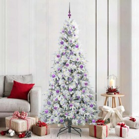 Árbol de Navidad artificial con ramas articuladas Verde 210 cm