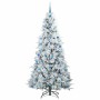 Árbol de Navidad artificial con ramas articuladas Verde 210 cm