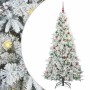 Árbol de Navidad artificial con ramas articuladas Verde 210 cm