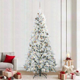Árbol de Navidad artificial con ramas articuladas Verde 240 cm