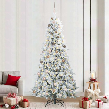 Árbol de Navidad artificial con ramas articuladas Verde 240 cm