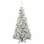 Árbol de Navidad artificial con ramas articuladas Verde 240 cm