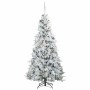 Árbol de Navidad artificial con ramas articuladas Verde 240 cm