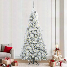 Árbol de Navidad artificial con ramas articuladas Verde 240 cm