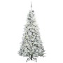 Árbol de Navidad artificial con ramas articuladas Verde 240 cm