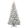 Árbol de Navidad artificial con ramas articuladas Verde 240 cm