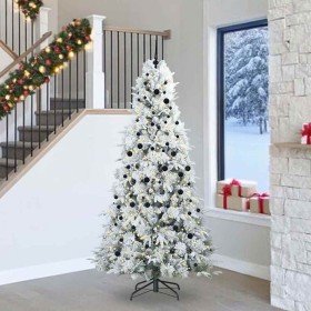 Árbol de Navidad artificial con ramas articuladas Verde 240 cm