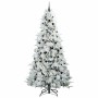 Árbol de Navidad artificial con ramas articuladas Verde 240 cm