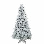 Árbol de Navidad artificial con ramas articuladas Verde 240 cm