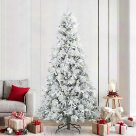 Árbol de Navidad artificial con ramas articuladas Verde 240 cm