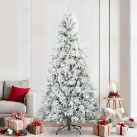 Árbol de Navidad artificial con ramas articuladas Verde 240 cm
