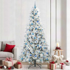 Árbol de Navidad artificial con ramas articuladas Verde 240 cm