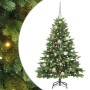 Árbol de Navidad artificial con 150 LED Verde 120 cm PE y PVC