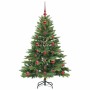Árbol de Navidad artificial con 150 LED Verde 120 cm PE y PVC