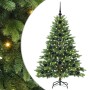 Árbol de Navidad artificial con 150 LED Verde 120 cm PE y PVC