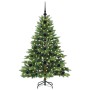 Árbol de Navidad artificial con 150 LED Verde 120 cm PE y PVC
