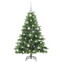 Árbol de Navidad artificial con 150 LED Verde 120 cm PE y PVC