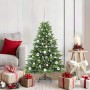 Árbol de Navidad artificial con 150 LED Verde 120 cm PE y PVC