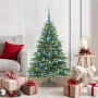 Árbol de Navidad artificial con 150 LED Verde 120 cm PE y PVC