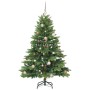 Árbol de Navidad artificial con 150 LED Verde 150 cm PE y PVC