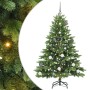 Árbol de Navidad artificial con 150 LED Verde 150 cm PE y PVC