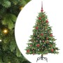 Árbol de Navidad artificial con 150 LED Verde 150 cm PE y PVC
