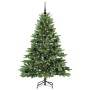 Árbol de Navidad artificial con 150 LED Verde 150 cm PE y PVC