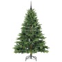 Árbol de Navidad artificial con 150 LED Verde 150 cm PE y PVC