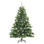 Árbol de Navidad artificial con 150 LED Verde 150 cm PE y PVC