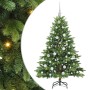 Árbol de Navidad artificial con 150 LED Verde 150 cm PE y PVC