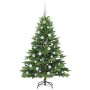 Árbol de Navidad artificial con 150 LED Verde 150 cm PE y PVC