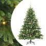 Árbol de Navidad artificial con 150 LED Verde 150 cm PE y PVC