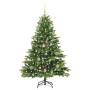Árbol de Navidad artificial con 150 LED Verde 150 cm PE y PVC