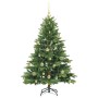 Árbol de Navidad artificial con 150 LED Verde 150 cm PE y PVC