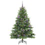 Árbol de Navidad artificial con 150 LED Verde 150 cm PE y PVC