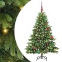 Árbol de Navidad artificial con 150 LED Verde 150 cm PE y PVC
