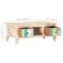 Rough acacia wood coffee table 100x55x40 cm by vidaXL, Coffee table - Ref: Foro24-320235, Price: 189,74 €, Discount: %