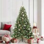 Árbol de Navidad artificial con 300 LED Verde 180 cm PE y PVC