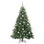 Árbol de Navidad artificial con 300 LED Verde 180 cm PE y PVC