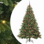 Árbol de Navidad artificial con 300 LED Verde 180 cm PE y PVC