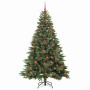 Árbol de Navidad artificial con 300 LED Verde 180 cm PE y PVC